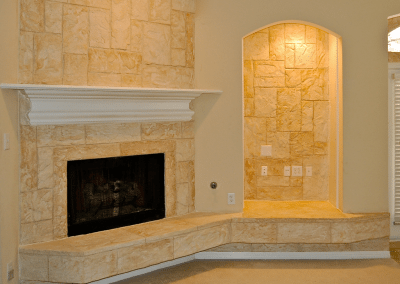 LimeCoat DFW Fireplace and Wall