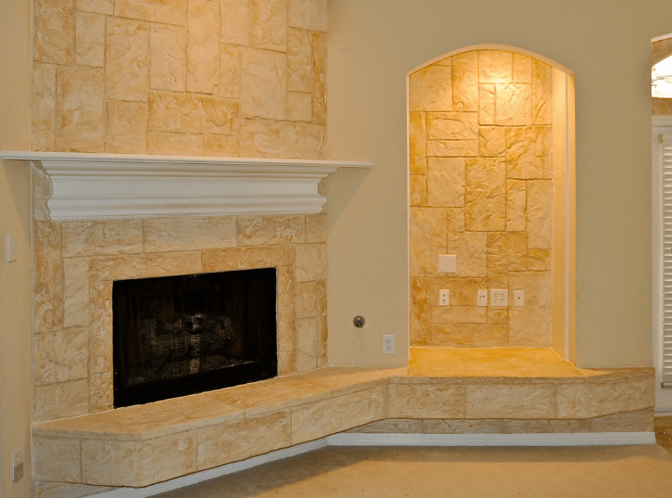 LimeCoat DFW Fireplace and Wall